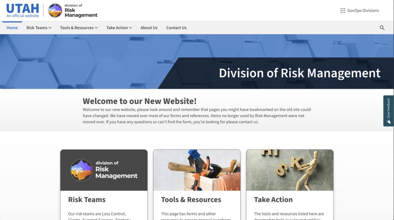 Division of Risk Management – State of Utah